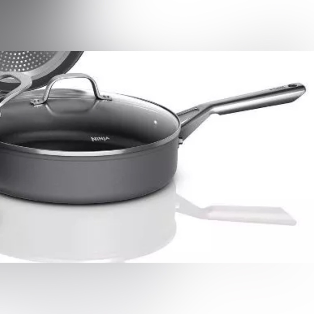 Ninja Foodi NeverStick 5qt Saute Pan w/  Glass Lid